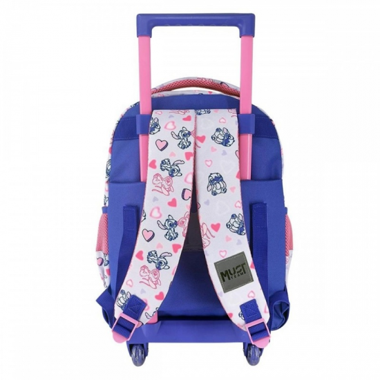 MUST ΤΣΑΝΤΑ TROLLEY ΔΗΜΟΤΙΚΟΥ STITCH AND ANGEL 3 ΘΕΣΕΩΣ 565979