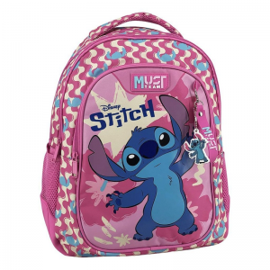 MUST ΤΣΑΝΤΑ ΔΗΜΟΤΙΚΟΥ STITCH ΡΟΖ 3 ΘΕΣΕΩΣ 565794