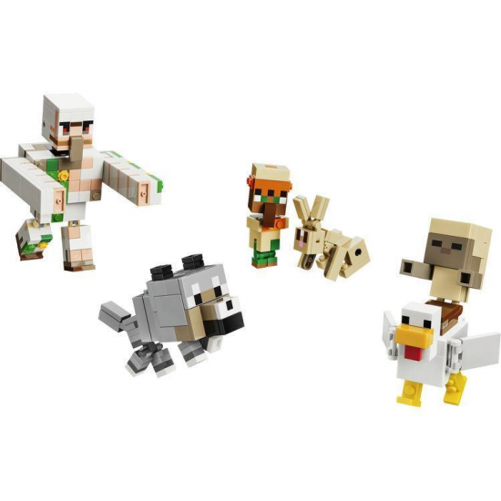 LEGO MINECRAFT CHICKEN JOCKEY DESERT ATTACK 21592