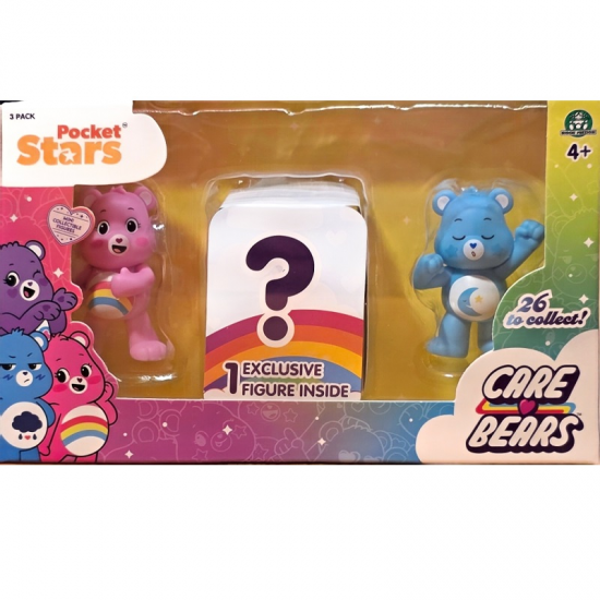 GIOCHI PREZIOSI CARE BEARS ΣΥΛΛΕΚΤΙΚΕΣ ΦΙΓΟΥΡΕΣ 5 ΕΚ. ΣΕΤ 3 ΤΕΜ. CAR06000