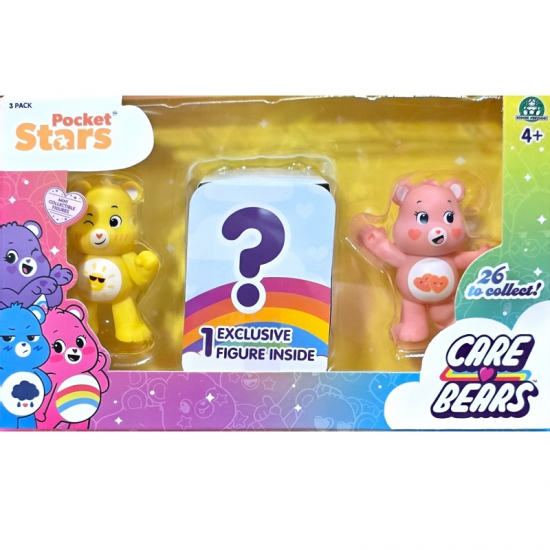 GIOCHI PREZIOSI CARE BEARS ΣΥΛΛΕΚΤΙΚΕΣ ΦΙΓΟΥΡΕΣ 5 ΕΚ. ΣΕΤ 3 ΤΕΜ. CAR06000