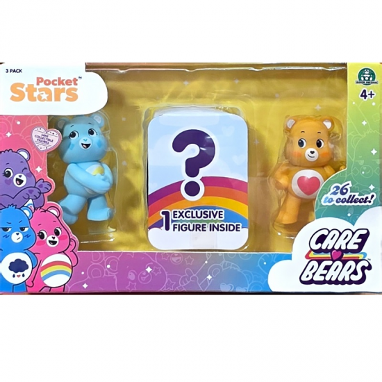 GIOCHI PREZIOSI CARE BEARS ΣΥΛΛΕΚΤΙΚΕΣ ΦΙΓΟΥΡΕΣ 5 ΕΚ. ΣΕΤ 3 ΤΕΜ. CAR06000