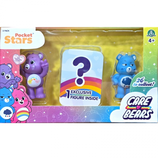 GIOCHI PREZIOSI CARE BEARS ΣΥΛΛΕΚΤΙΚΕΣ ΦΙΓΟΥΡΕΣ 5 ΕΚ. ΣΕΤ 3 ΤΕΜ. CAR06000
