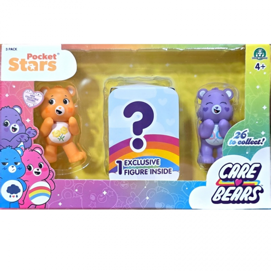 GIOCHI PREZIOSI CARE BEARS ΣΥΛΛΕΚΤΙΚΕΣ ΦΙΓΟΥΡΕΣ 5 ΕΚ. ΣΕΤ 3 ΤΕΜ. CAR06000