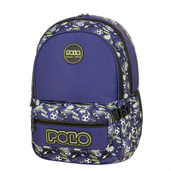 POLO ΤΣΑΝΤΑ ZIPPY ΜΠΛΕ 901080-8445