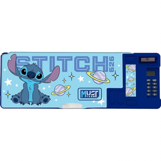 MUST ΚΑΣΕΤΙΝΑ ΜΕ ΜΑΓΝΗΤΙΚΟ ΚΟΥΜΠΩΜΑ DISNEY STITCH BLUE 565991