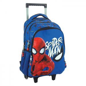 GIM ΤΣΑΝΤΑ ΔΗΜΟΤΙΚΟΥ TROLLEY SPIDERMAN EVERGREEN 337-11074