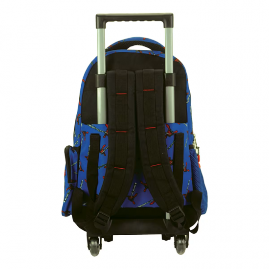 GIM ΤΣΑΝΤΑ ΔΗΜΟΤΙΚΟΥ TROLLEY SPIDERMAN EVERGREEN 337-11074