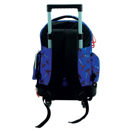 GIM ΤΣΑΝΤΑ ΔΗΜΟΤΙΚΟΥ TROLLEY ΑΠΟΣΠΡΩΜΕΝΗ SPIDERMAN EVERGREEN 337-11079