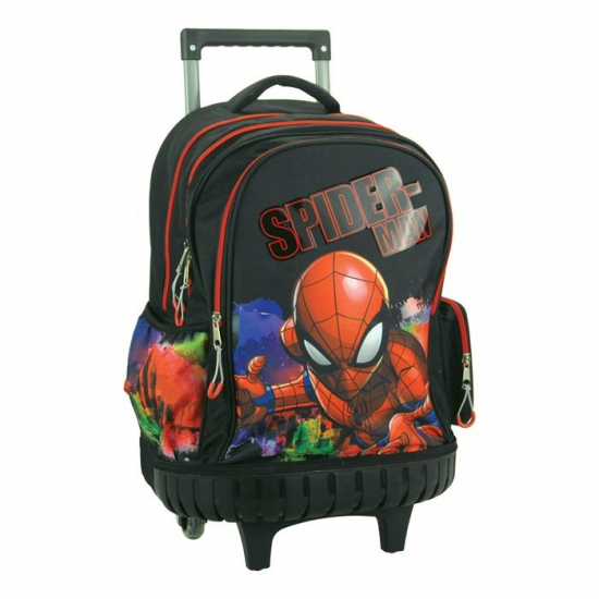 GIM ΤΣΑΝΤΑ ΔΗΜΟΤΙΚΟΥ TROLLEY SPIDERMAN GLOBAL 337-13078