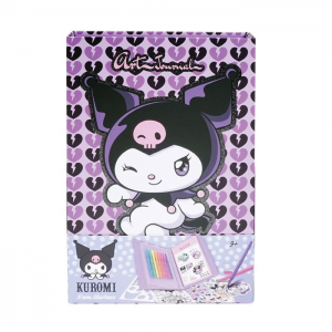 HAPPIHOBBI ART JURNAL NEON ΜΑΡΚΑΔΟΡΟΙ KUROMI 1038-11027