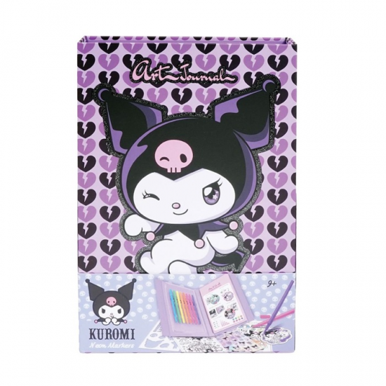 HAPPIHOBBI ART JURNAL NEON ΜΑΡΚΑΔΟΡΟΙ KUROMI 1038-11027