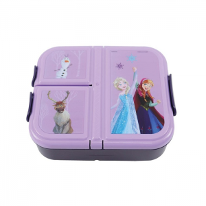 GIM ΦΑΓΗΤΟΔΟΧΕΙΟ ΠΛΑΣΤΙΚΟ 3 ΘΕΣΕΩΝ FROZEN 800ML 551-47277