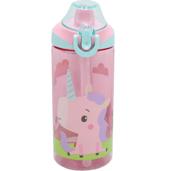 GIM ΠΑΓΟΥΡΙ ΜΕ ΚΑΛΑΜΑΚΙ 450ML FISHER PRICE UNICORN 571-74218