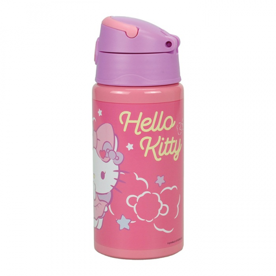 GIM ΠΑΓΟΥΡΙ ΑΛΟΥΜΙΝΙΟΥ ΜΕ ΚΑΛΑΜΑΚΙ 500ML HELLO KITTY 557-96248
