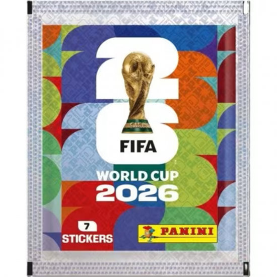 PANINI FIFA WORLD CUP 2026 STICKER COLLECTION ΦΑΚΕΛΑΚΙ 7 ΤΕΜ. 120305