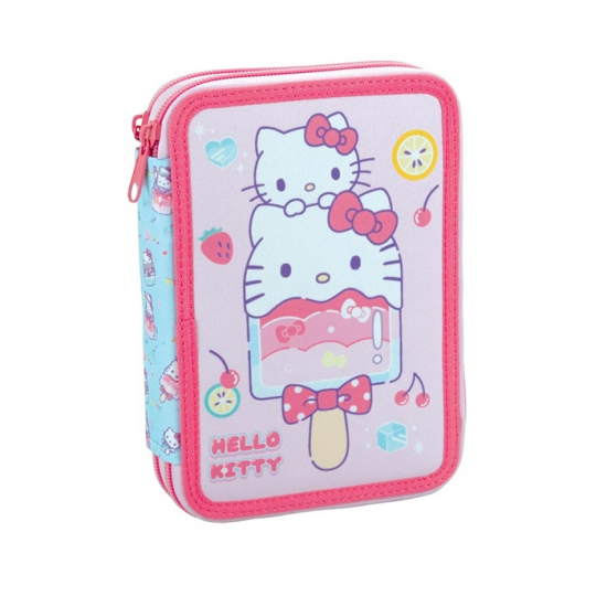 GIM ΚΑΣΕΤΙΝΑ ΔΙΠΛΗ ΓΕΜΑΤΗ HELLO KITTY CUPCAKE 335-77100