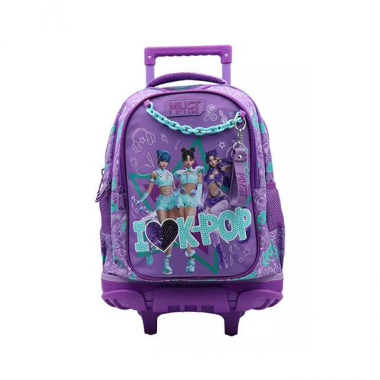 MUST ΤΣΑΝΤΑ TROLLEY ΔΗΜΟΤΙΚΟΥ K-POP ΜΩΒ 587782