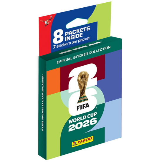 PANINI FIFA WORLD CUP 2026 STICKER COLLECTION ECO BLISTER 56 ΑΥΤΟΚΟΛΛΗΤΑ 120309