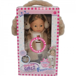 JUST TOYS BAMBOLINA GIRLZ FROSTY'ZZ ΚΟΥΚΛΑ 33 ΕΚ. ΠΕΡΠΑΤΑΕΙ ΚΑΙ ΤΡΑΓΟΥΔΑΕΙ BD1267