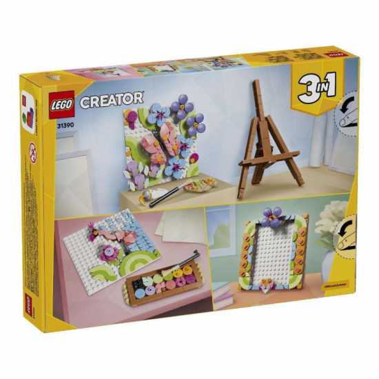 LEGO CREATOR - 3 IN 1 FLORAL ART DECOR PAINTING 31390