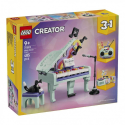 LEGO CREATOR - 3 IN 1 MUSIC DECOR PIANO WITH CAT 31392
