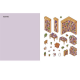 CUTE 'N' COZY STICKER THERAPY MAKE YOUR OWN ADORABLE 3D ROOM SETS 500 ΑΥΤΟΚΟΛΛΗΤΑ