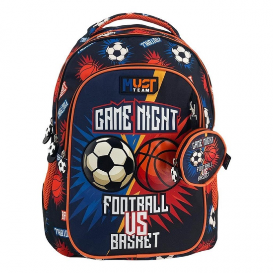MUST ΤΣΑΝΤΑ ΔΗΜΟΤΙΚΟΥ FOOTBALL VS BASKETBALL 3 ΘΕΣΕΙΣ 587635