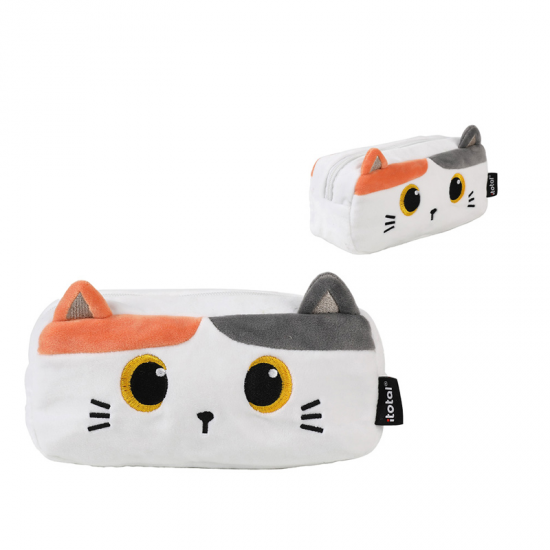 I-TOTAL ΚΑΣΕΤΙΝΑ ΒΑΡΕΛΑΚΙ PLUSH ORANGE CAT XL2860