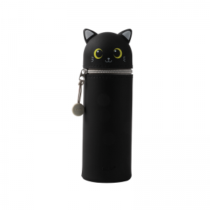I-TOTAL ΚΑΣΕΤΙΝΑ ΒΑΡΕΛΑΚΙ BLACK CAT SILICONE 21CM XL2482