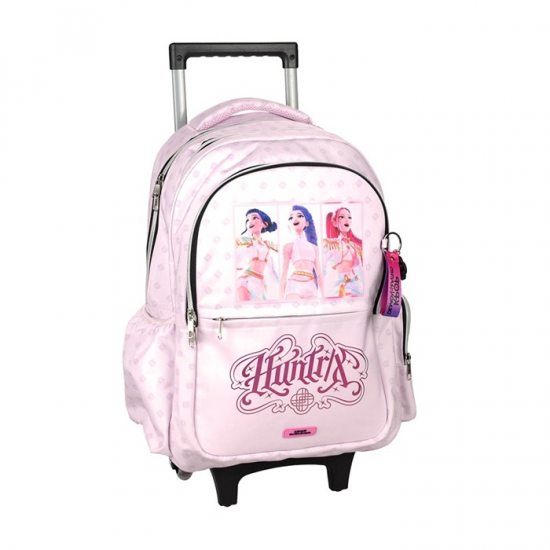 GIM ΤΣΑΝΤΑ ΔΗΜΟΤΙΚΟΥ TROLLEY K-POP HUNTRIX PINK 364-01074