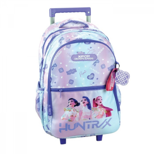 GIM ΤΣΑΝΤΑ ΔΗΜΟΤΙΚΟΥ TROLLEY K-POP HUNTRIX PURPLE 364-02074