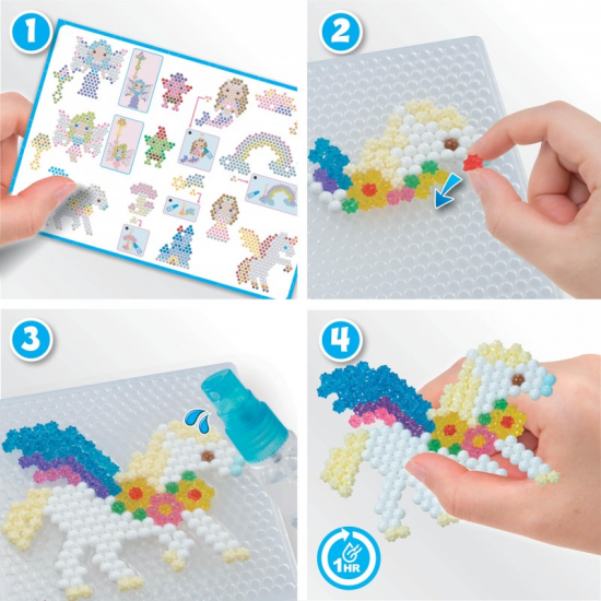 AQUABEADS UNICORN FANTASY CRAFT KIT 35128