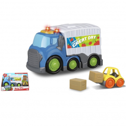 KOOL SPEED ΑΥΤΟΚΙΝΗΤΟ KIDZ 2 GO BUSY CITY ΜΠΛΕ 10331