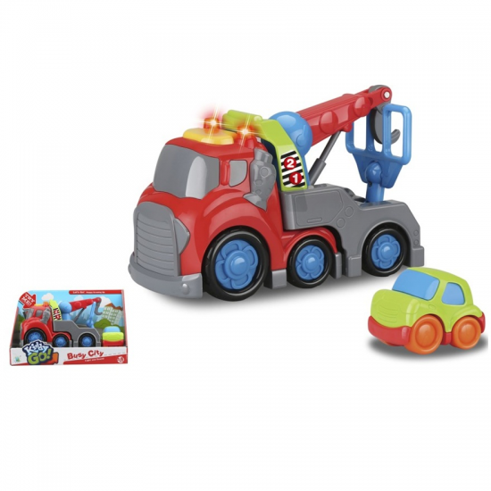 KOOL SPEED ΑΥΤΟΚΙΝΗΤΟ KIDZ 2 GO BUSY CITY ΚΟΚΚΙΝΟ 10331