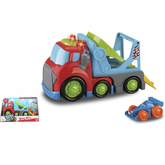 KOOL SPEED ΑΥΤΟΚΙΝΗΤΟ KIDZ 2 GO BUSY CITY ΚΟΚΚΙΝΟ 10331