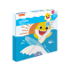 DIAMOND DOTZ ΚΑΤΑΣΚΕΥΗ ΨΗΦΙΔΩΤΟ BOX 28x28cm DOTZBOX BABY SHARK DBX.087