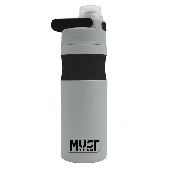MUST ΠΑΓΟΥΡΙ ΑΝΟΞΕΙΔΩΤΟ ΘΕΡΜΟΣ ΓΚΡΙ 500ML ΜΕ ΧΕΡΟΥΛΙ ΚΑΙ ΣΤΟΜΙΟ 587495