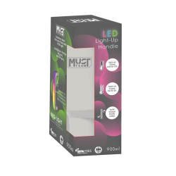 MUST ΠΟΤΗΡΙ ΘΕΡΜΟΣ ΑΝΟΞΕΙΔΩΤΟ ΓΚΡΙ 900ML ΜΕ 6 LED ΦΩΤΙΣΜΟΥ 587608