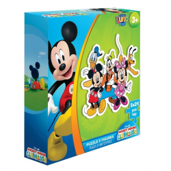 LUNA PUZZLE 5X24 ΤΕΜ. DISNEY MICKEY MOUSE 5 ΦΙΓΟΥΡΕΣ 565612