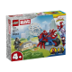 LEGO MARVEL SPIDEY ON HIS MOTORCYCLE VS RHINO 11206