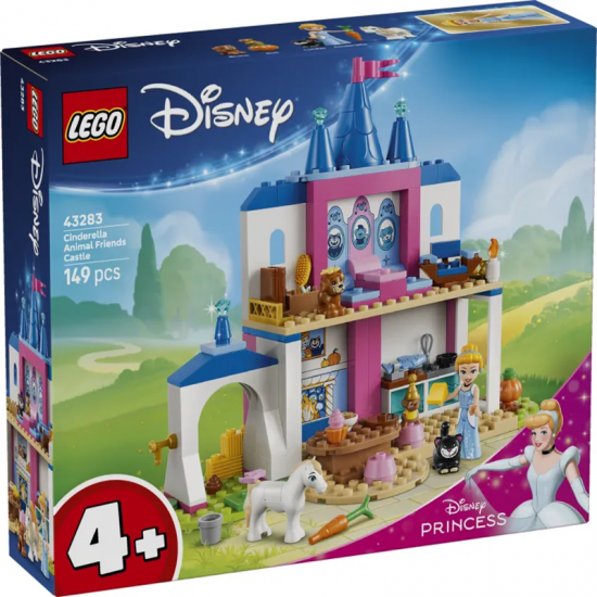 LEGO DISNEY CINDERELLA ANIMAL FRIENDS CASTLE 43283