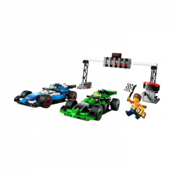 LEGO CITY F1 GRID WITH VCARB AND SAUBER RACE CAR 60474