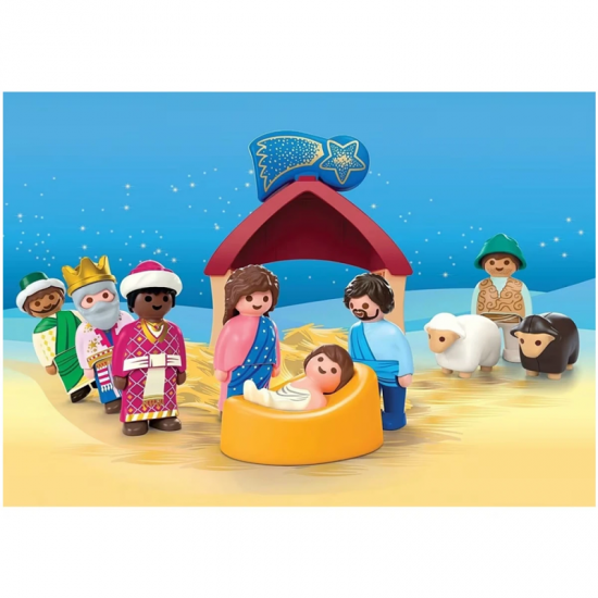 PLAYMOBIL JUNIOR ΧΡΙΣΤΟΥΓΕΝΝΙΑΤΙΚΗ ΦΑΤΝΗ 72001