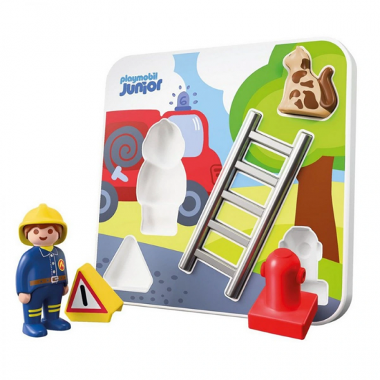 PLAYMOBIL JUNIOR ΠΑΖΛ ΠΥΡΟΣΒΕΣΤΙΚΗΣ 72088