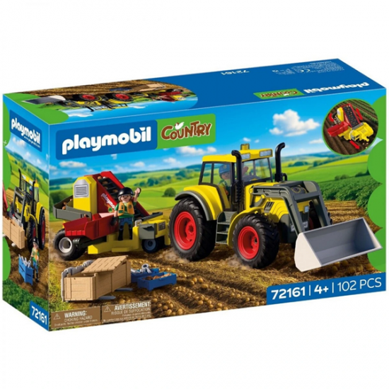 PLAYMOBIL COUNTRY ΜΕΓΑΛΟ ΤΡΑΚΤΕΡ ΜΕ ΠΑΤΑΤΟΕΞΑΓΩΓΕΑ 72161