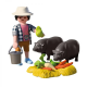 PLAYMOBIL COUNTRY AΓΡΟΤΗΣ ΜΕ ΒΙΕΤΝΑΜΕΖΙΚΑ ΓΟΥΡΟΥΝΑΚΙΑ 72171