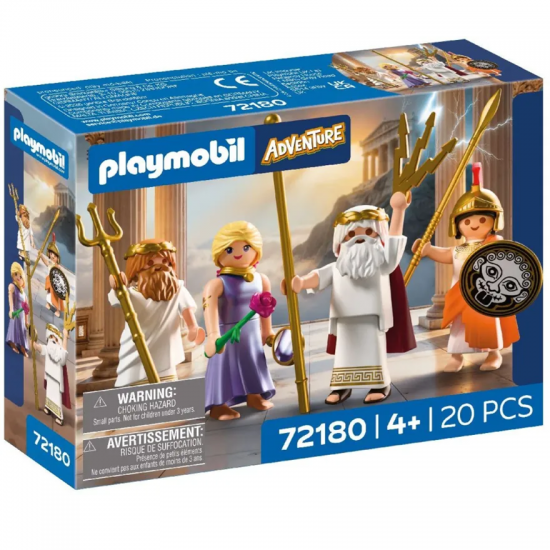 PLAYMOBIL ADVENTURE ΤΕΣΣΕΡΙΣ ΘΕΟΙ ΤΟΥ ΟΛΥΜΠΟΥ 72180