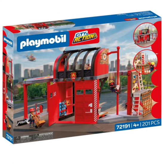 PLAYMOBIL CITY ACTION ΠΥΡΟΣΒΕΣΤΙΚΟΣ ΣΤΑΘΜΟΣ 72191
