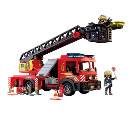 PLAYMOBIL CITY ACTION ΠΥΡΟΣΒΕΣΤΙΚΟ ΟΧΗΜΑ ΜΕ ΣΚΑΛΑ ΚΑΙ ΚΑΛΑΘΙ 72192